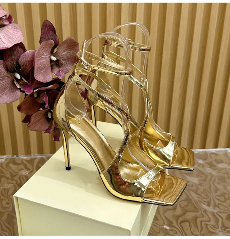 Fashion Patent Leather Peep toe