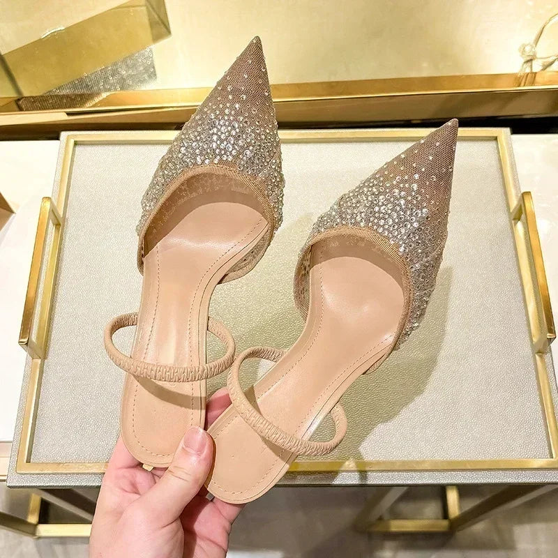 Luxury Designer Shiny Rhinestone