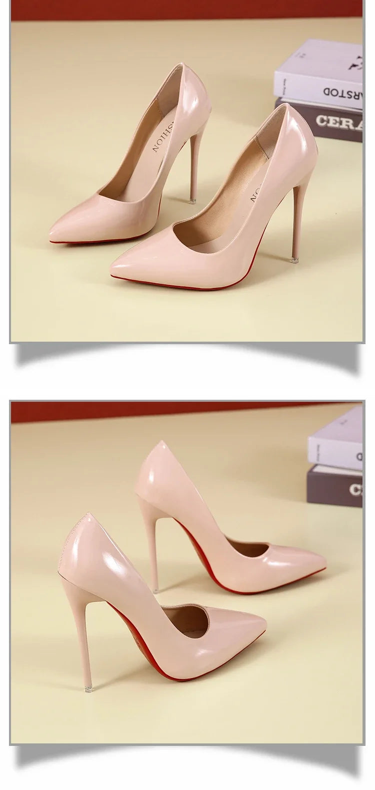 Women Shoes Red High Heels