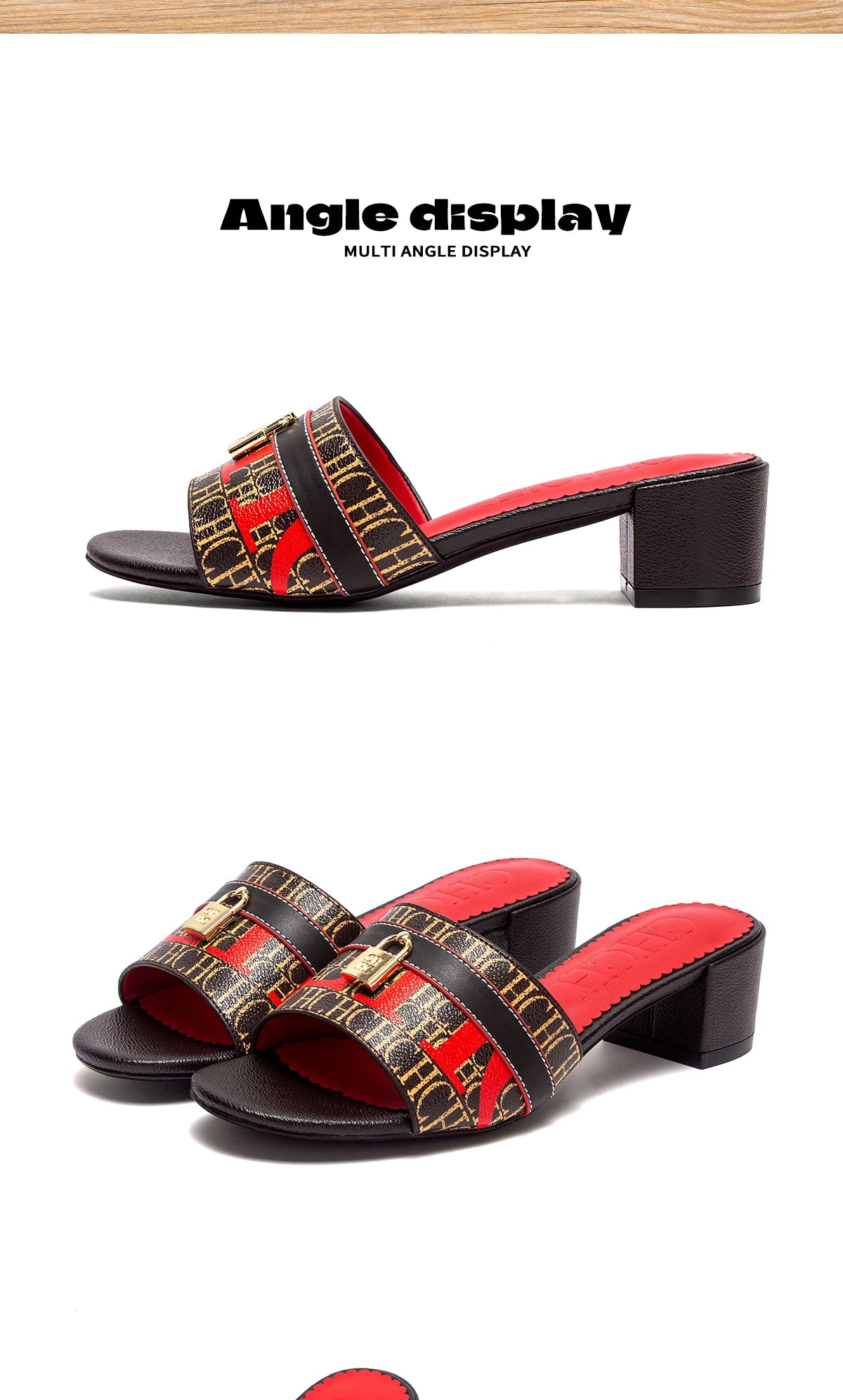 Women's Heels Sandals Low Block