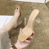 Transparent High Heels Women