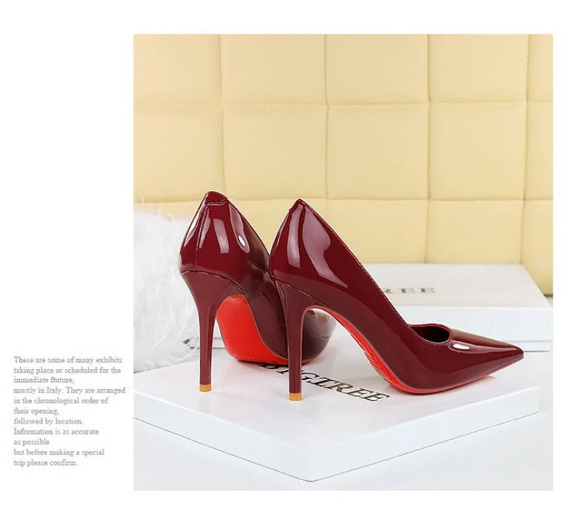 Simple Slim Heels High Heels