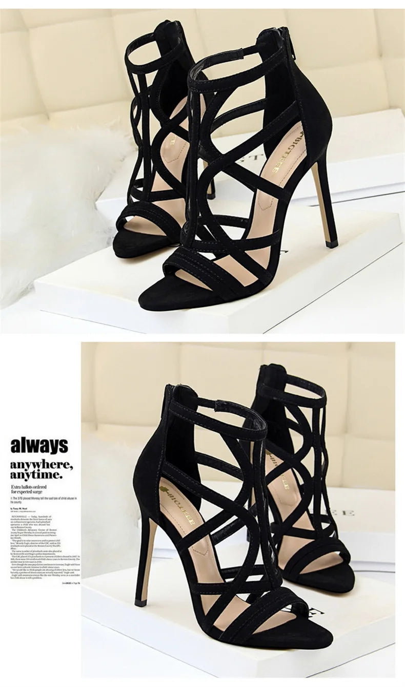Roman style Thin High Heels
