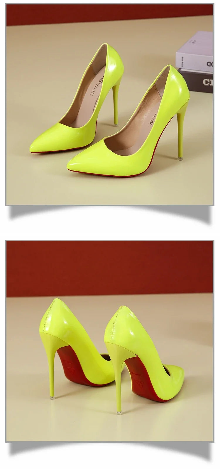Women Shoes Red High Heels