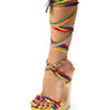 Around Heel Sculpted Wooden