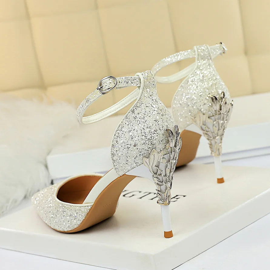 High Heels Bling Sandals Lady