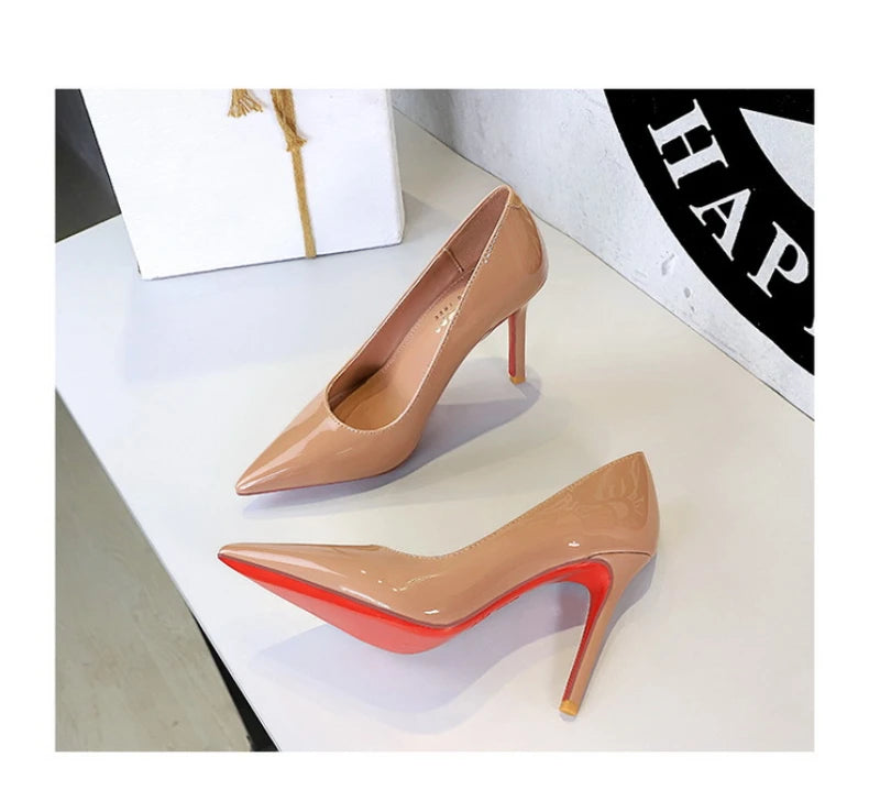 Simple Slim Heels High Heels