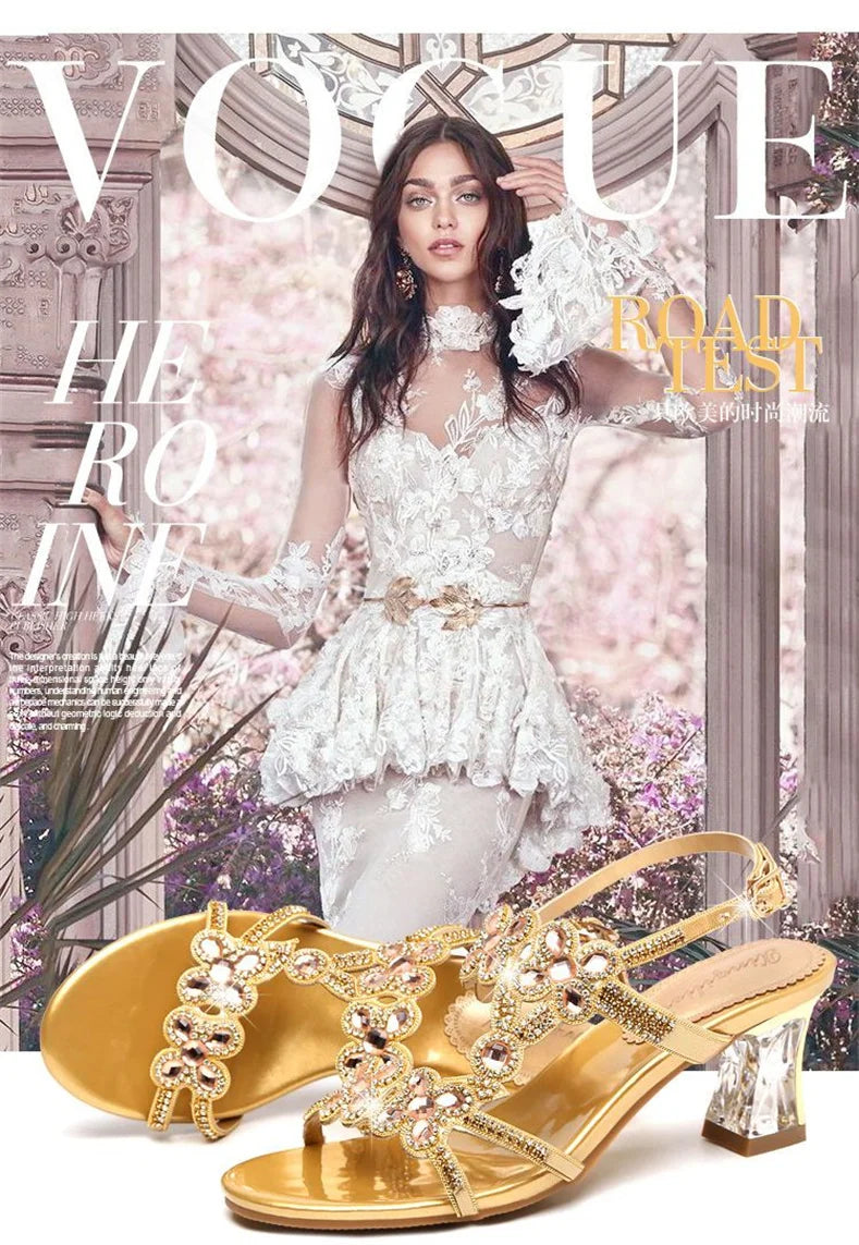 New Style Rhinestone High Heel