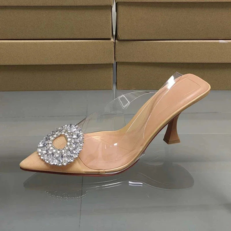 PVC Transparent High Heeled