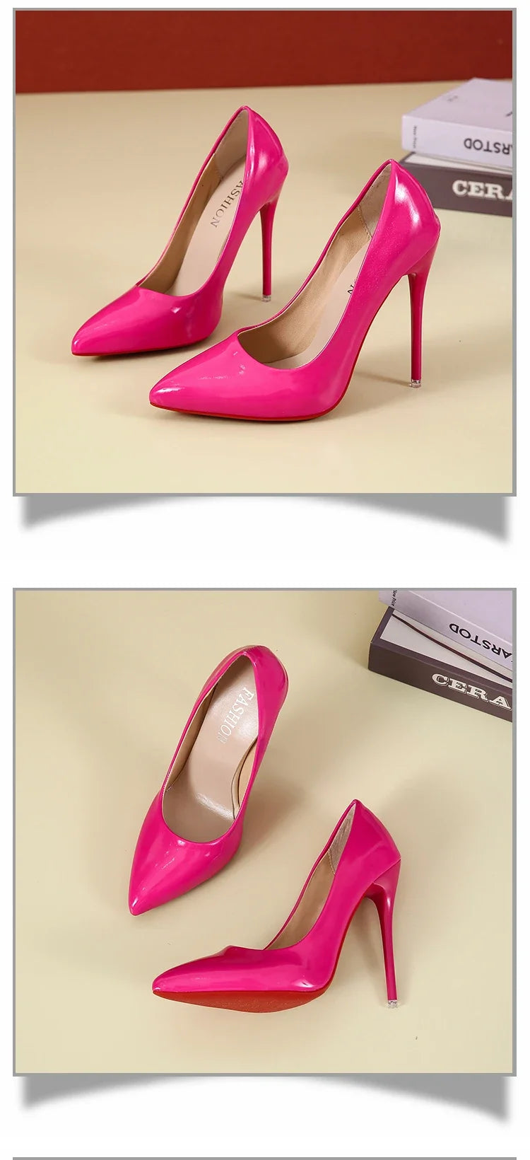 Women Shoes Red High Heels