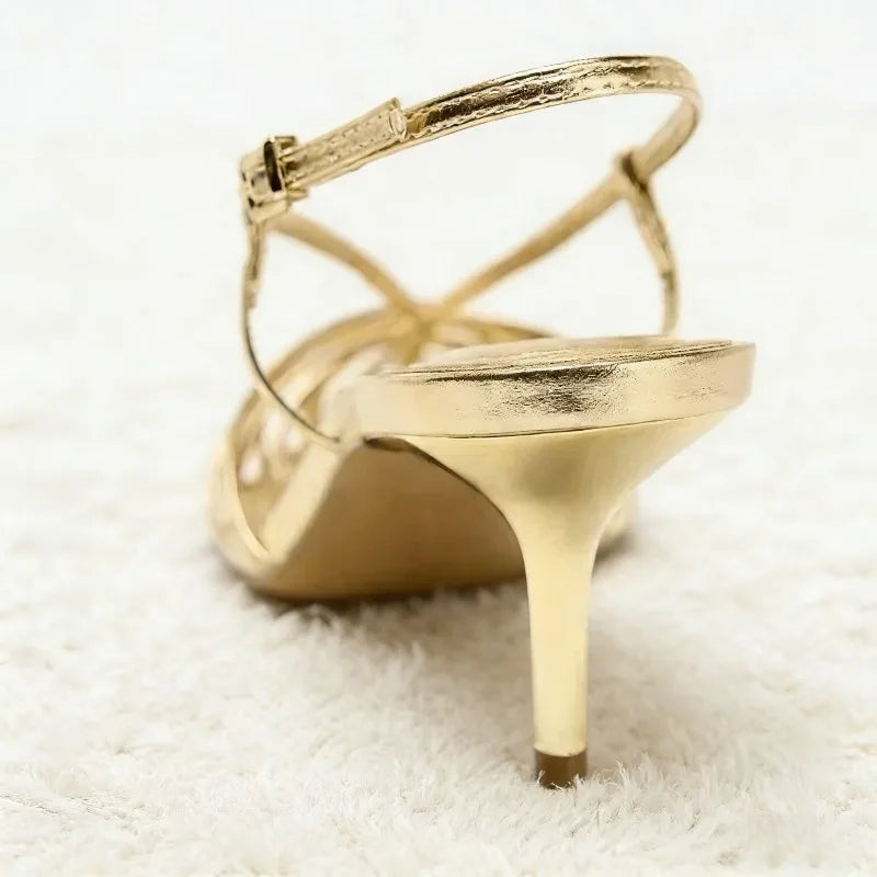 Luxury Gold Narrow Strap