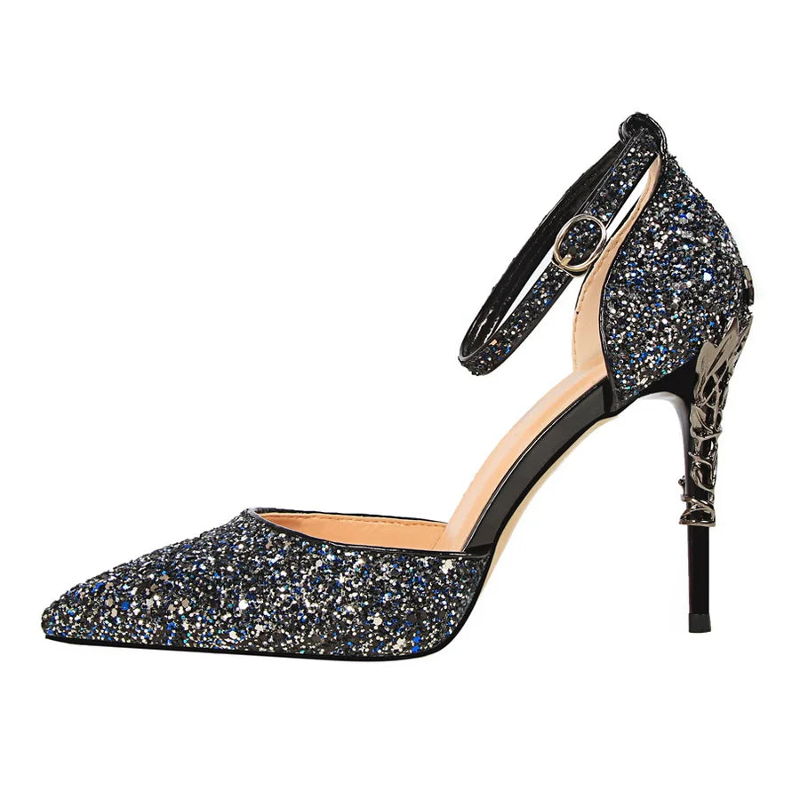 High Heels Bling Sandals Lady