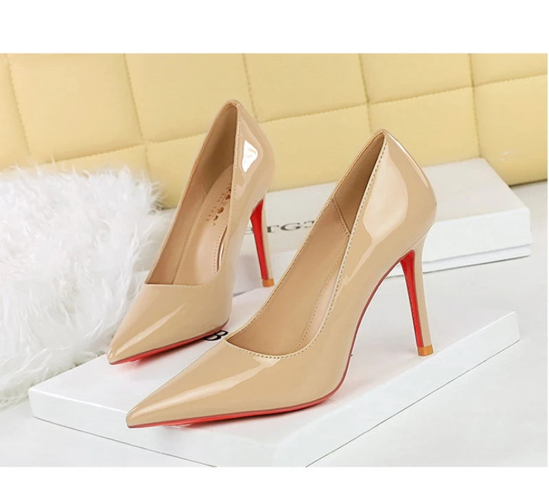 Simple Slim Heels High Heels