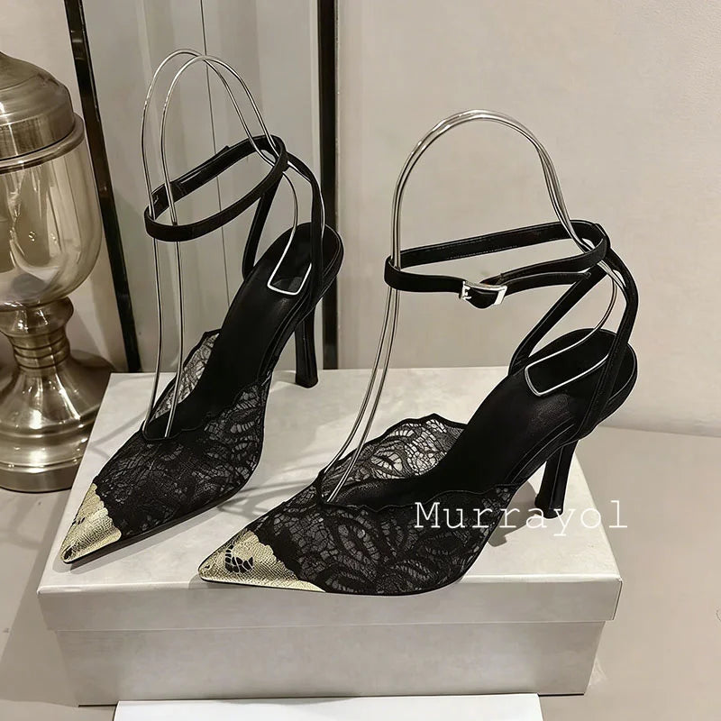 Pumps Summer Mesh Pointed