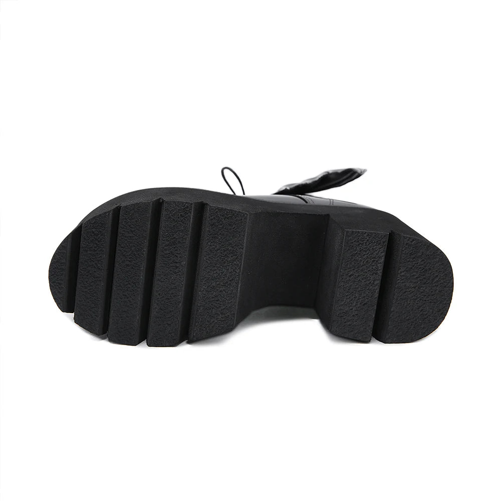 Women's Black Back Zipper