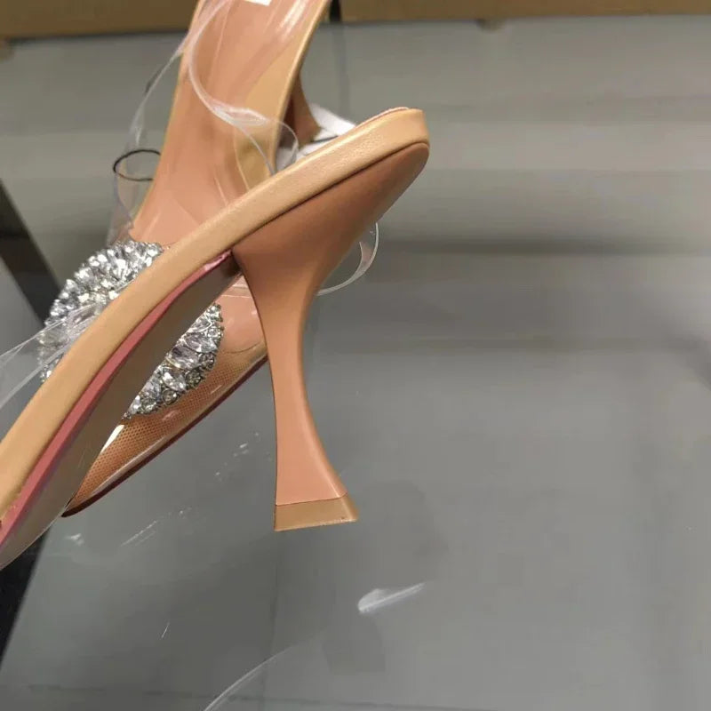 PVC Transparent High Heeled