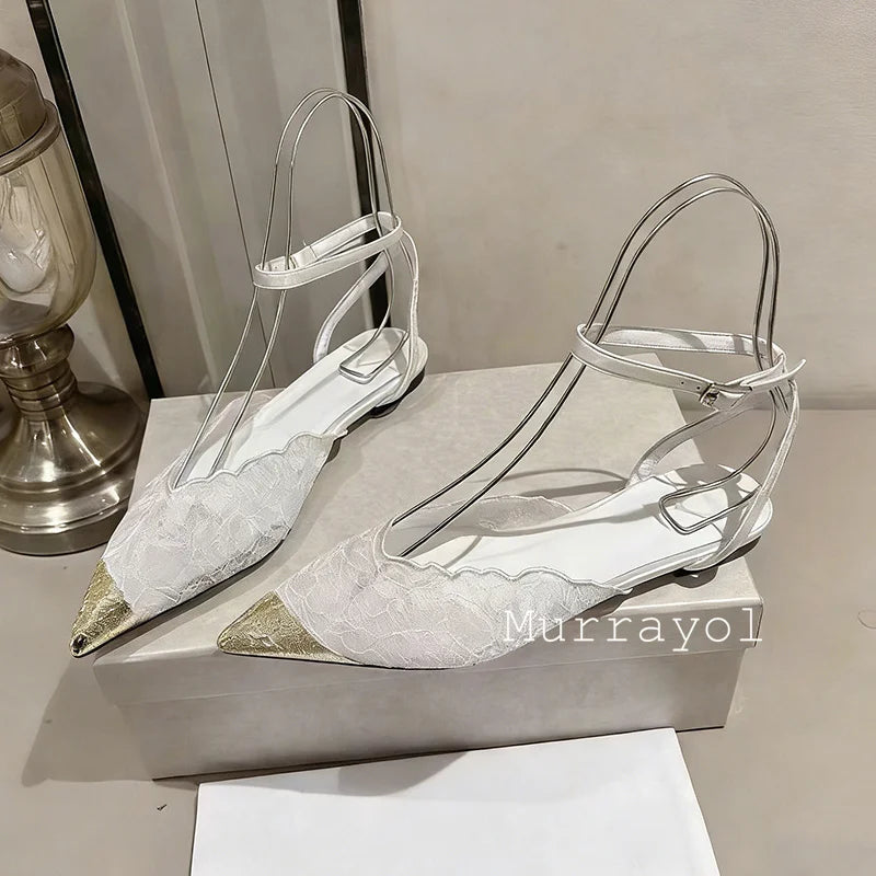 Pumps Summer Mesh Pointed