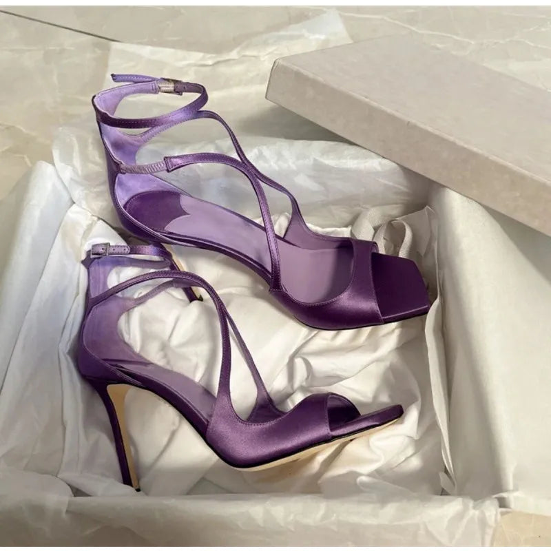 Fashion Patent Leather Peep toe
