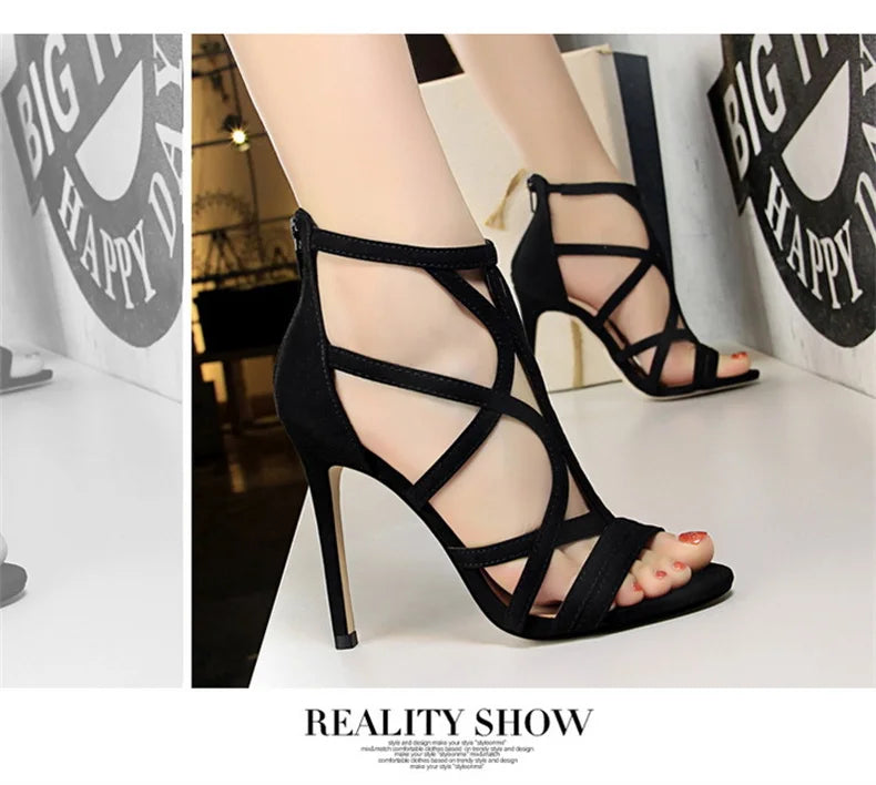Roman style Thin High Heels