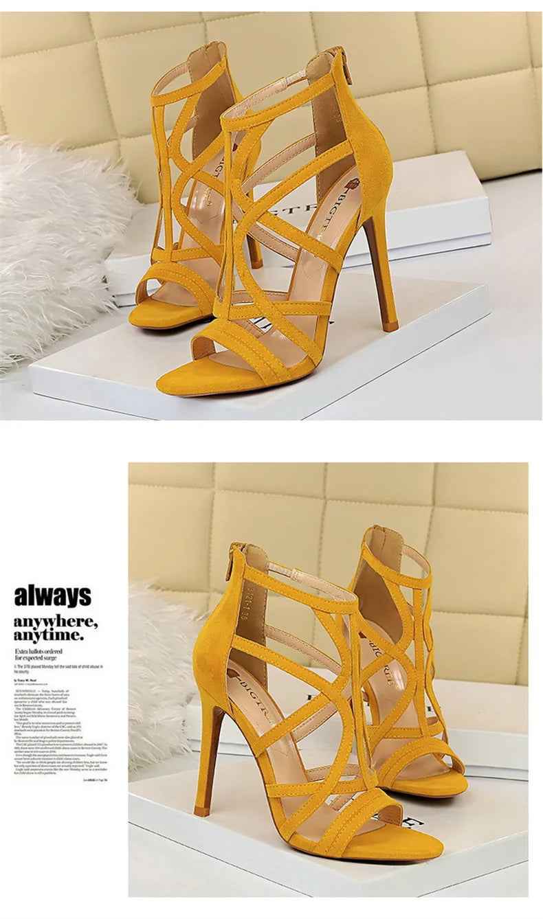 Roman style Thin High Heels