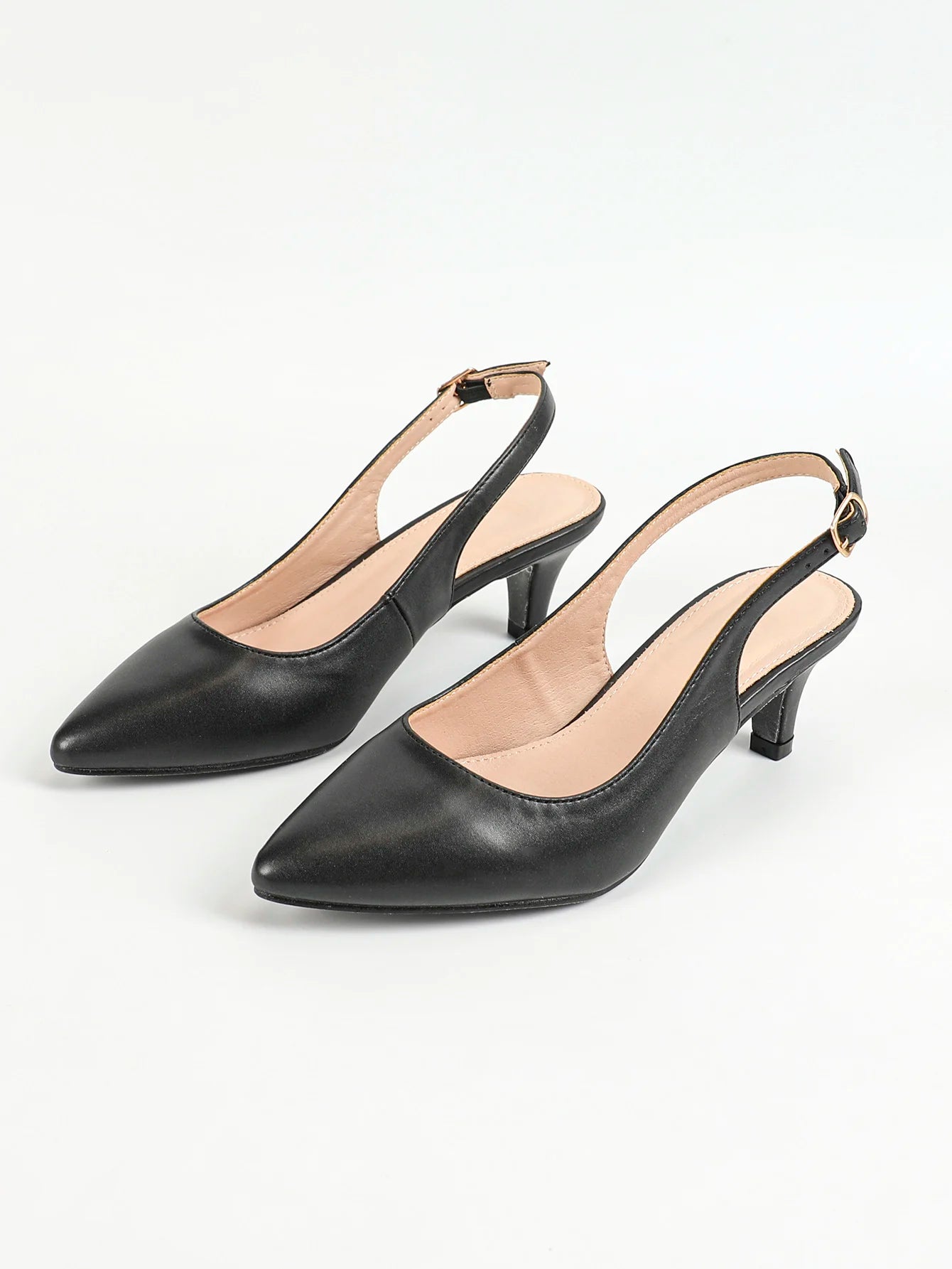 Slingback Kitten Heel