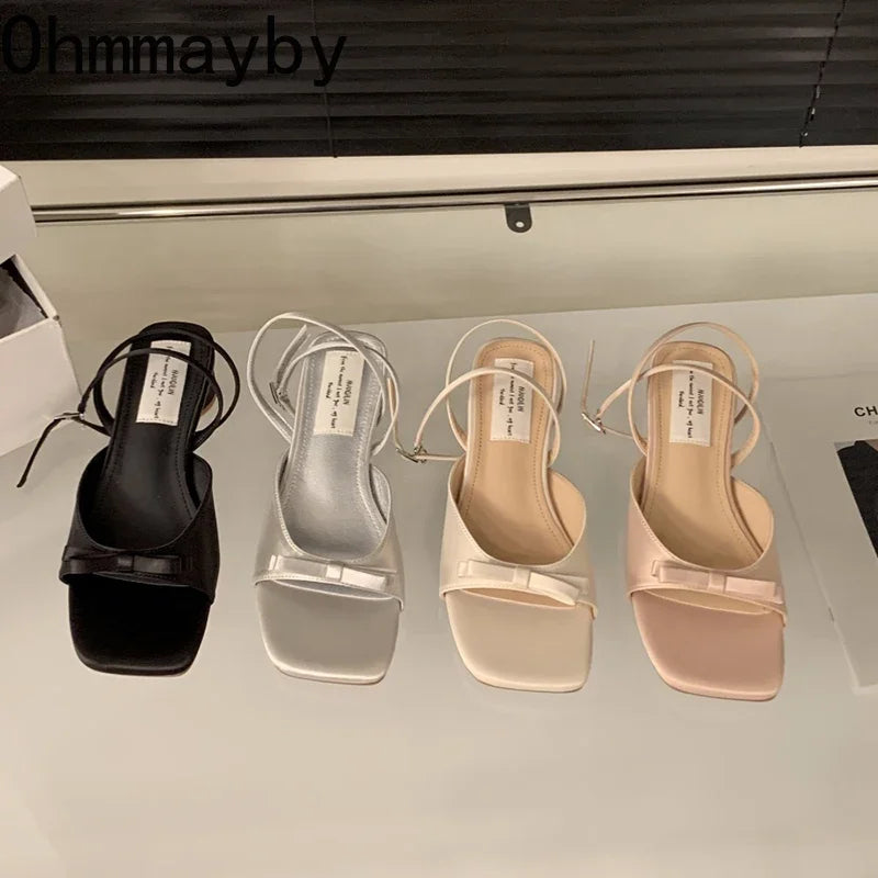 Designer Luxury Open Toe Women