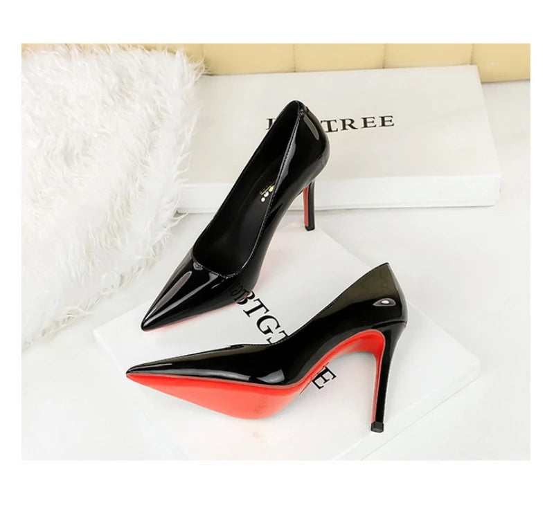 Simple Slim Heels High Heels