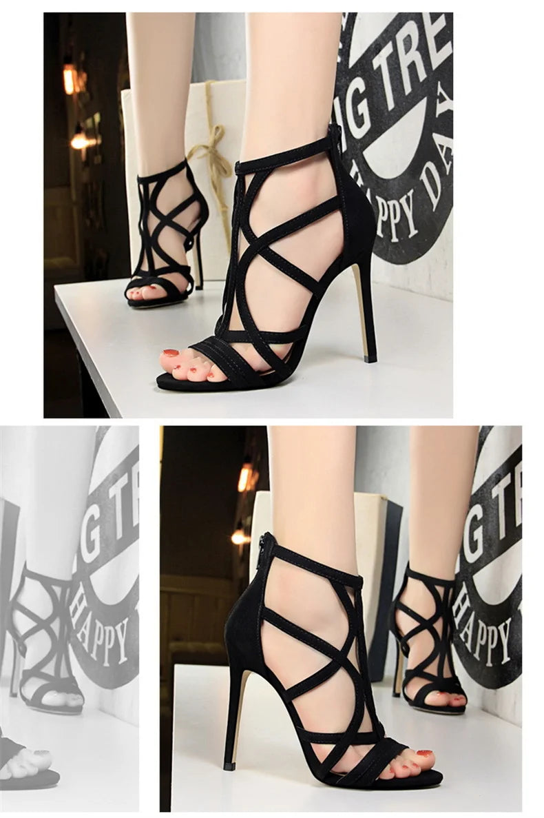 Roman style Thin High Heels