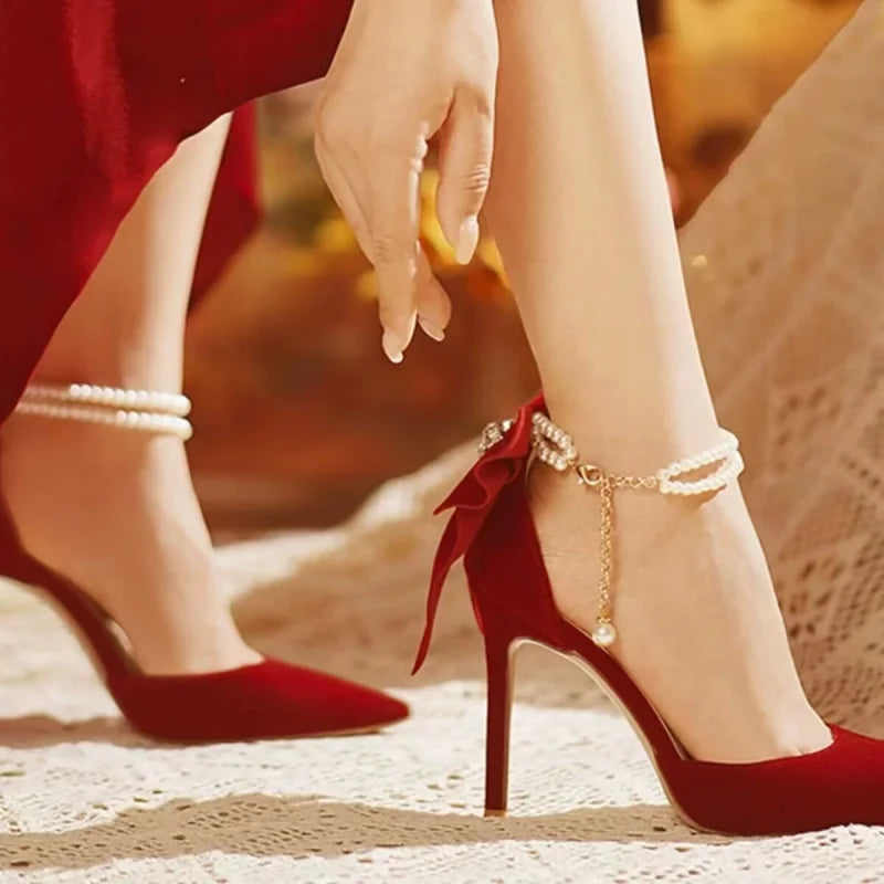 Pumps 2025 Thin Heel Hollow