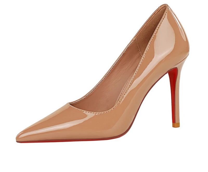 Simple Slim Heels High Heels