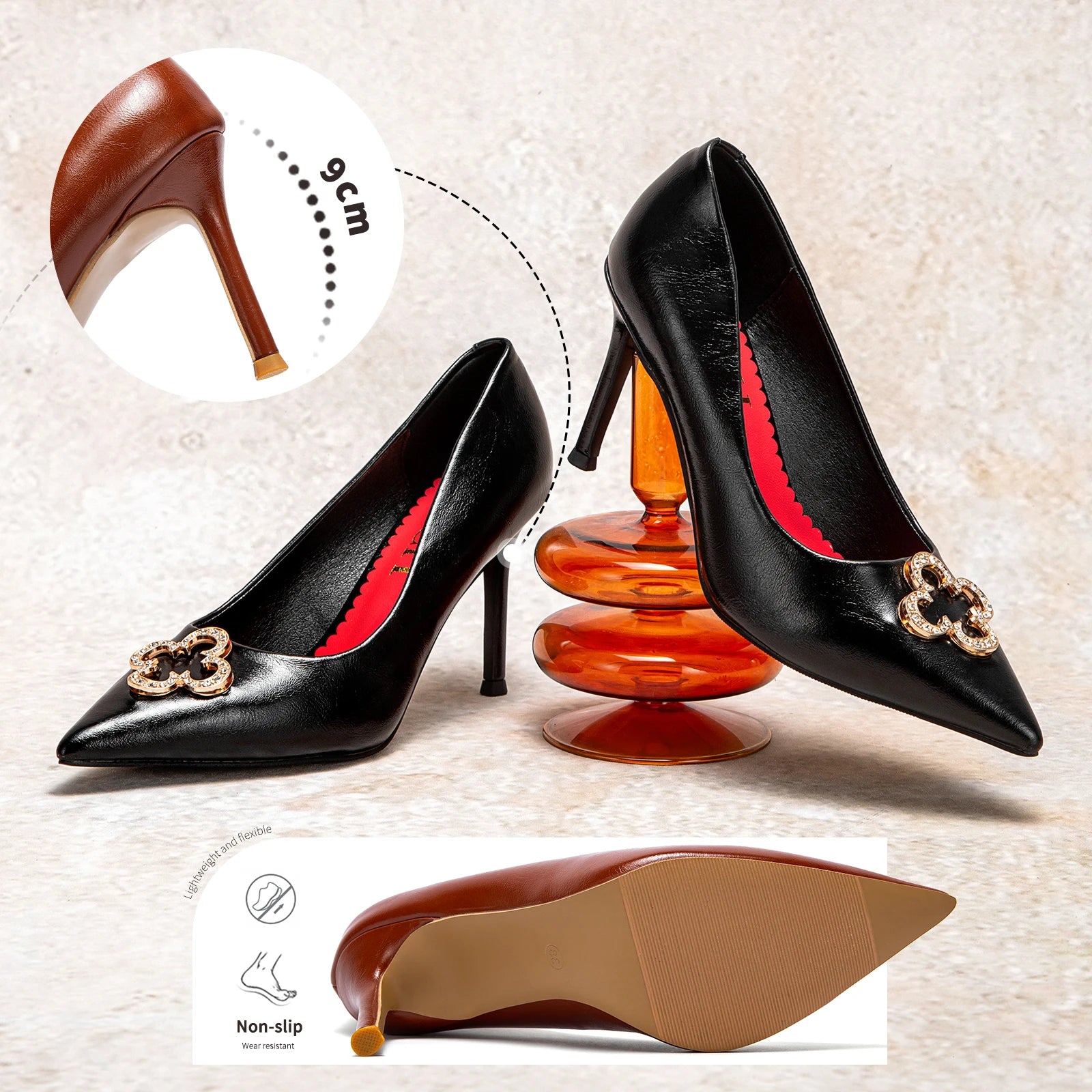 New High Quality Pointed Shoes