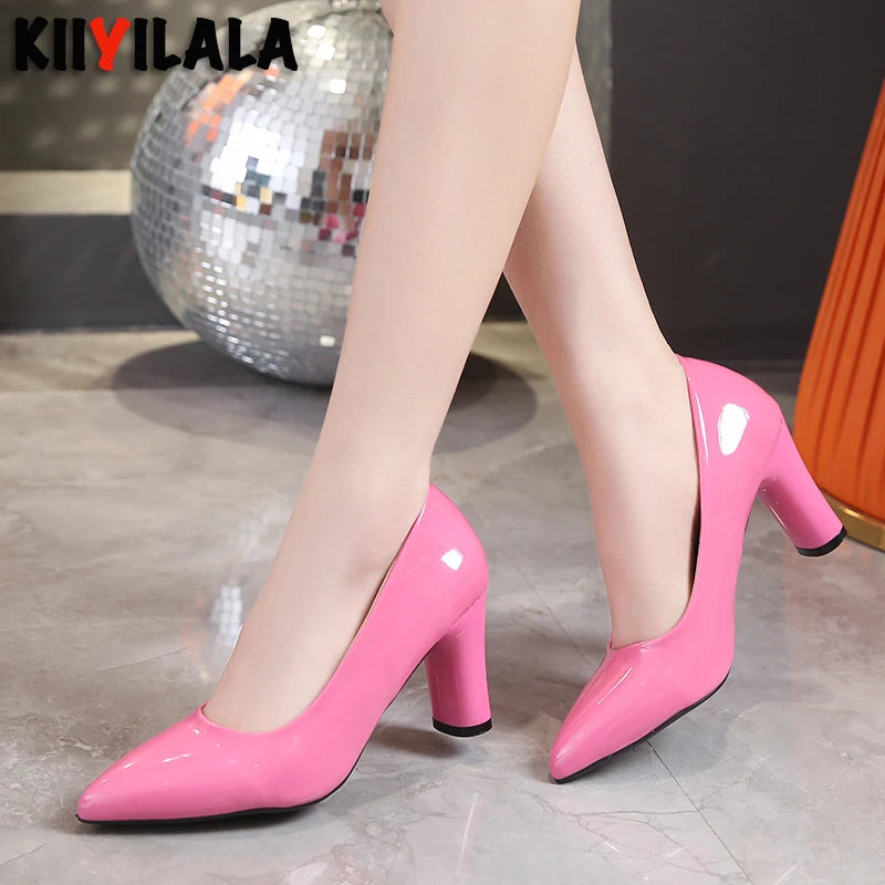 Women's Pumps 7.5cm round