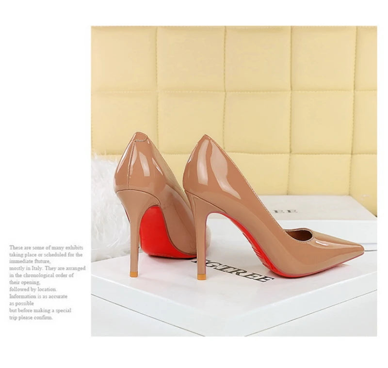 Simple Slim Heels High Heels