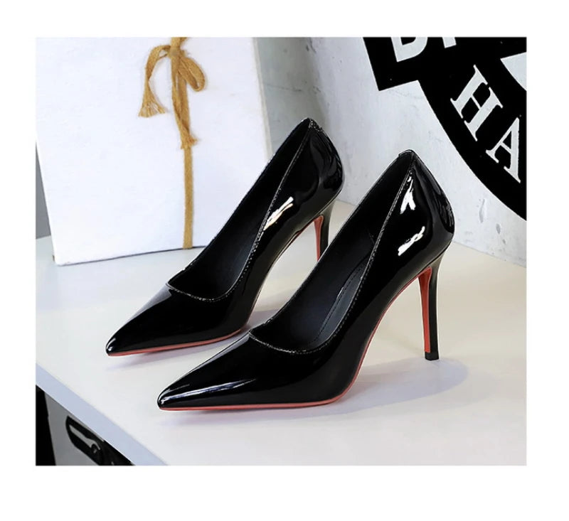 Simple Slim Heels High Heels