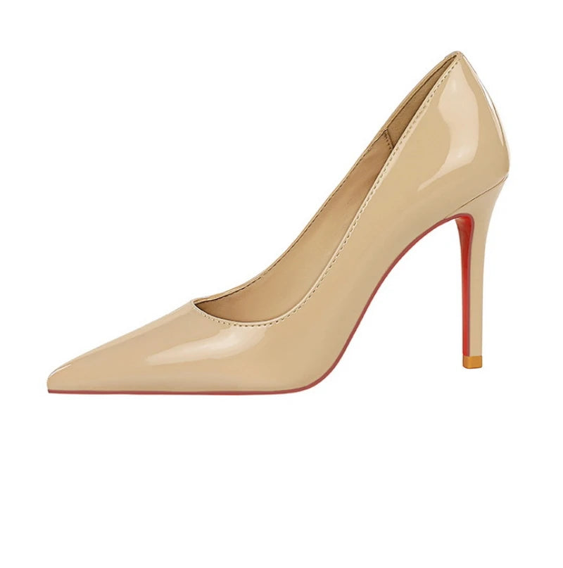 Simple Slim Heels High Heels