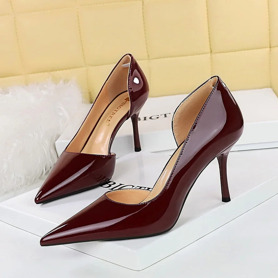 Women High Heels Nude Color