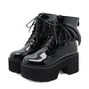 Women's Black Back Zipper