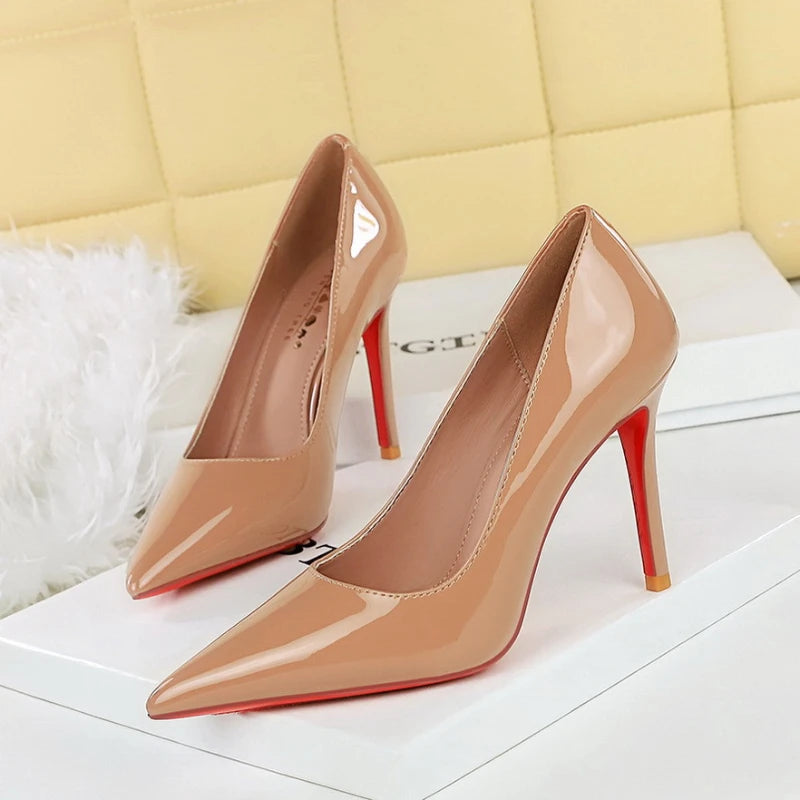 Simple Slim Heels High Heels