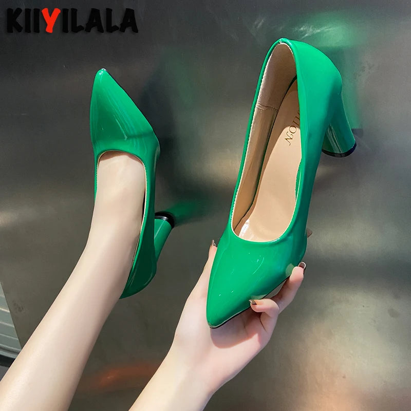Women's Pumps 7.5cm round