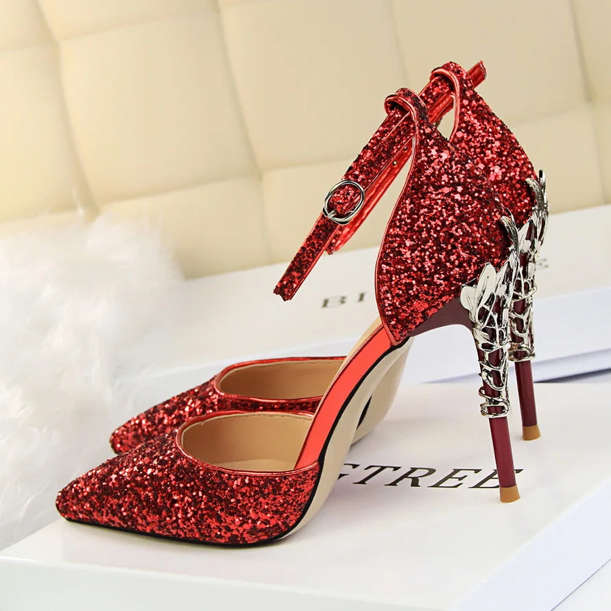 High Heels Bling Sandals Lady