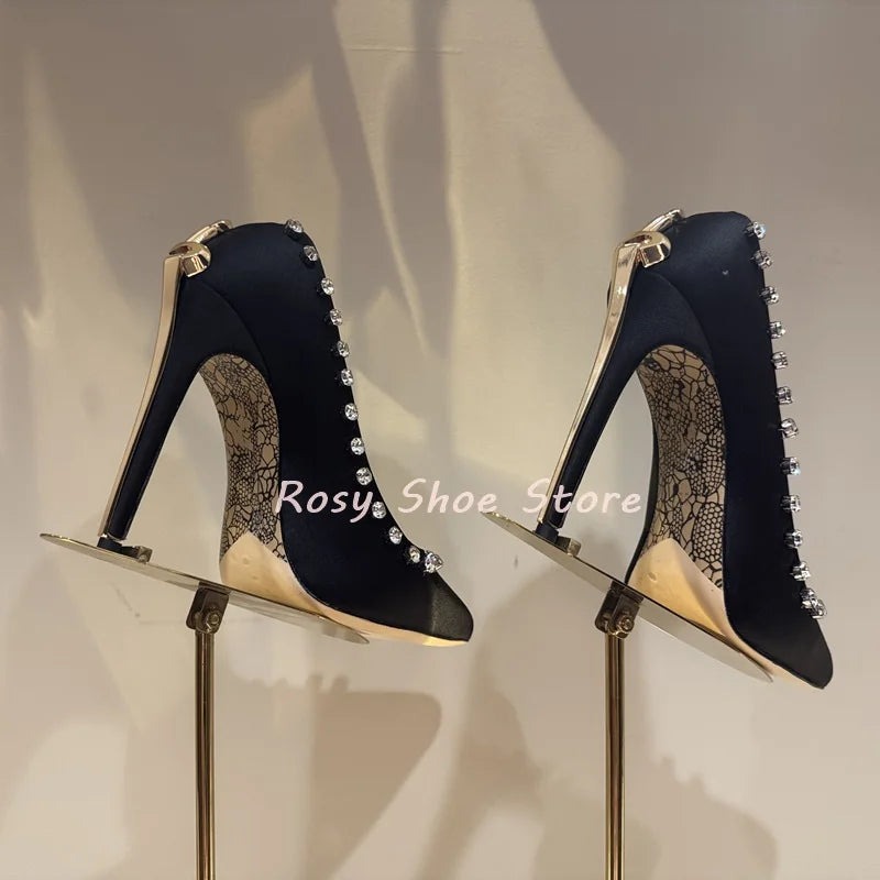 Elegant Metal Scepter Heel