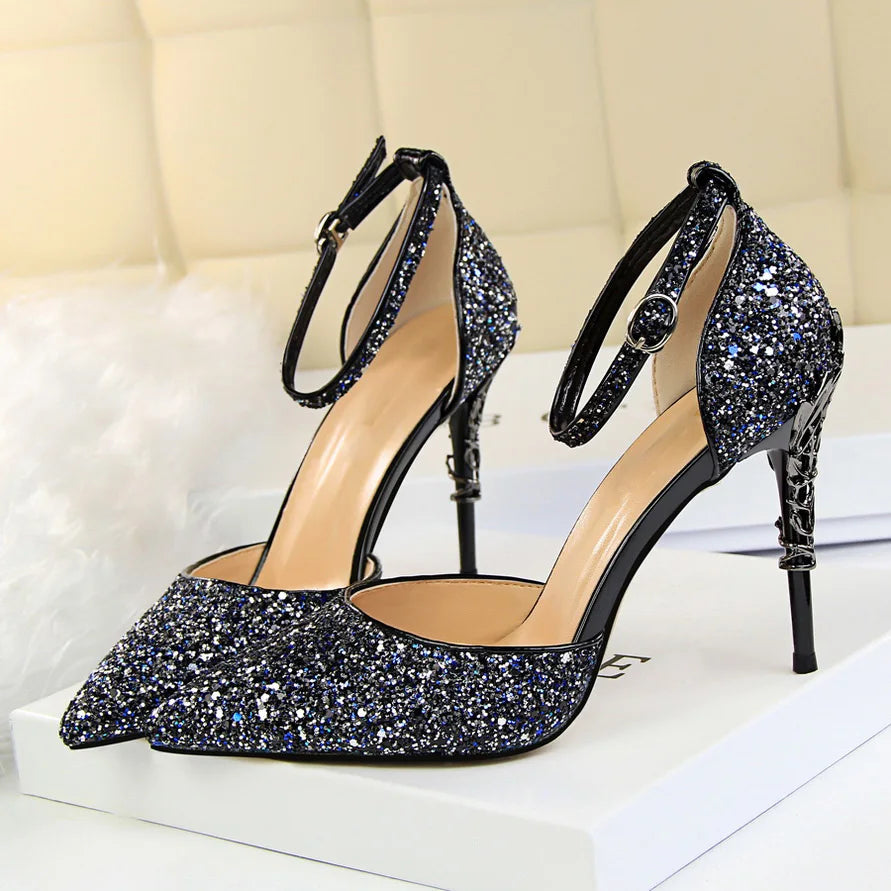 High Heels Bling Sandals Lady