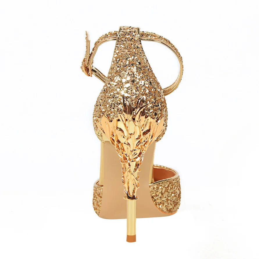 High Heels Bling Sandals Lady