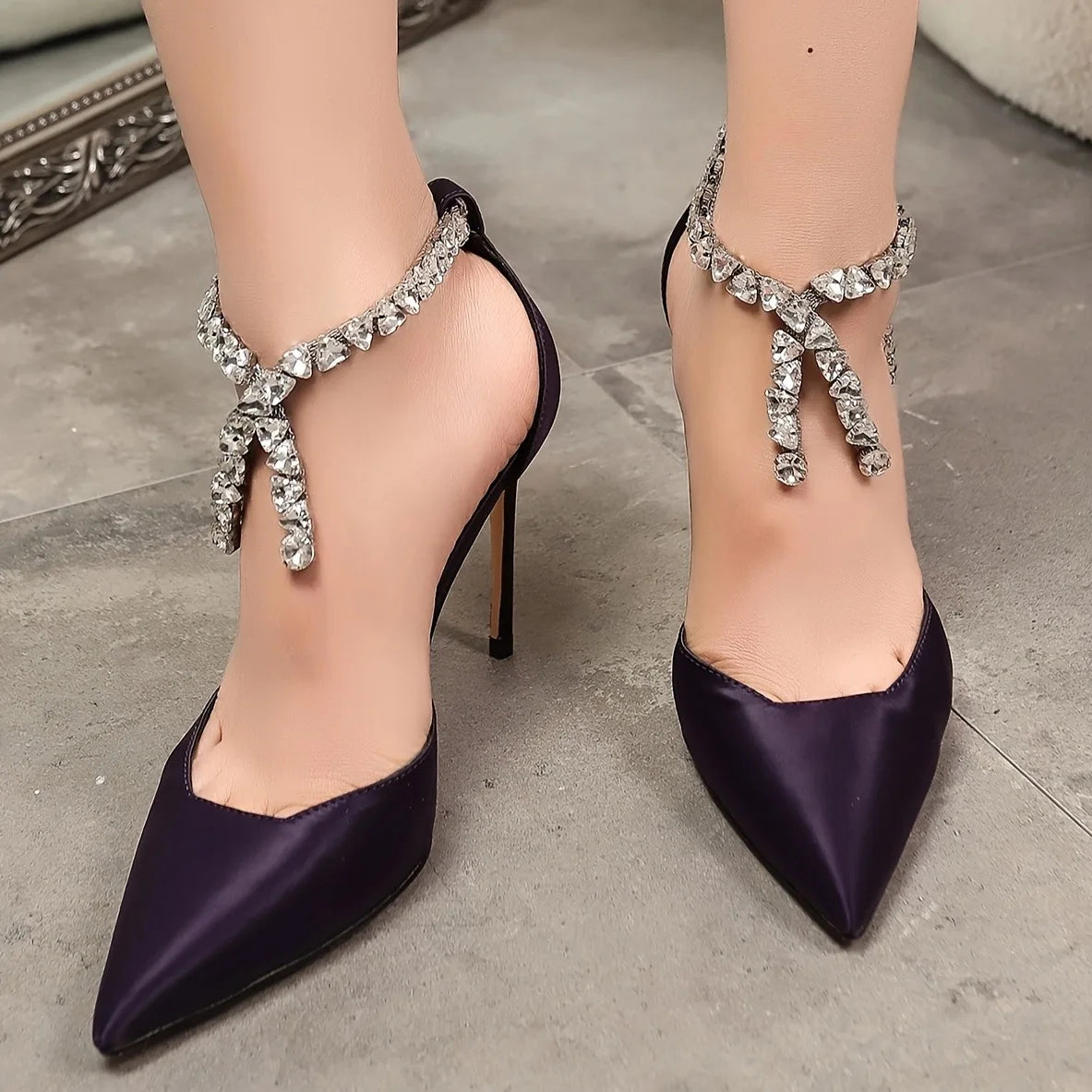 Rhinestone Sandals For Women