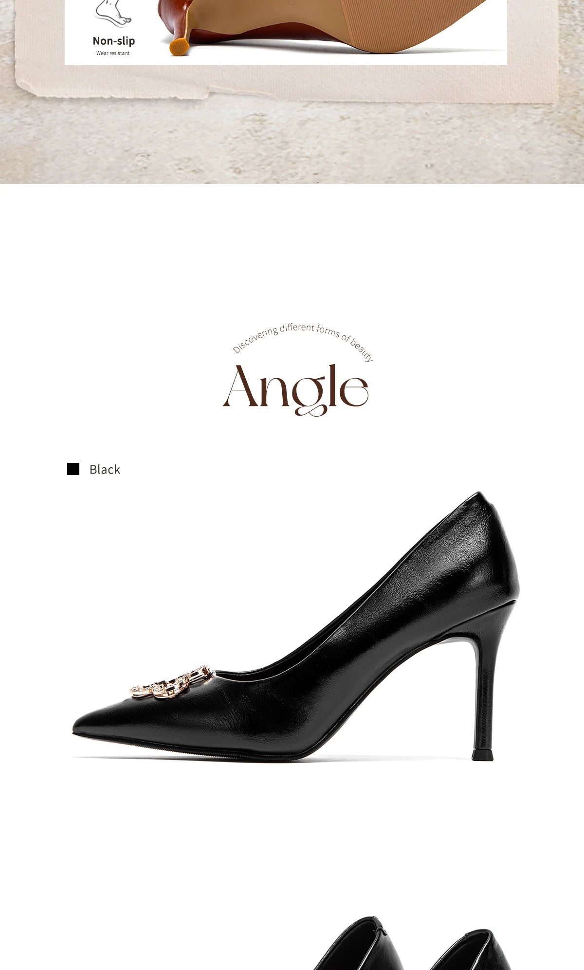 New High Quality Pointed Shoes