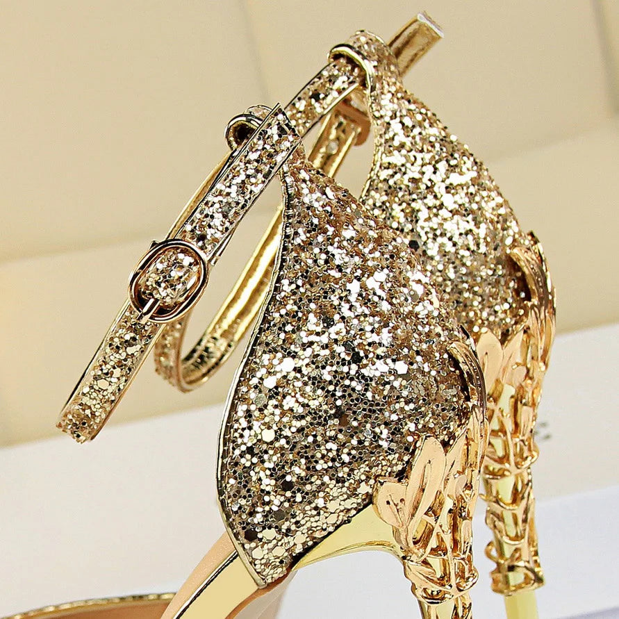 High Heels Bling Sandals Lady