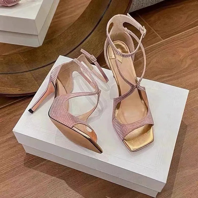 Fashion Patent Leather Peep toe