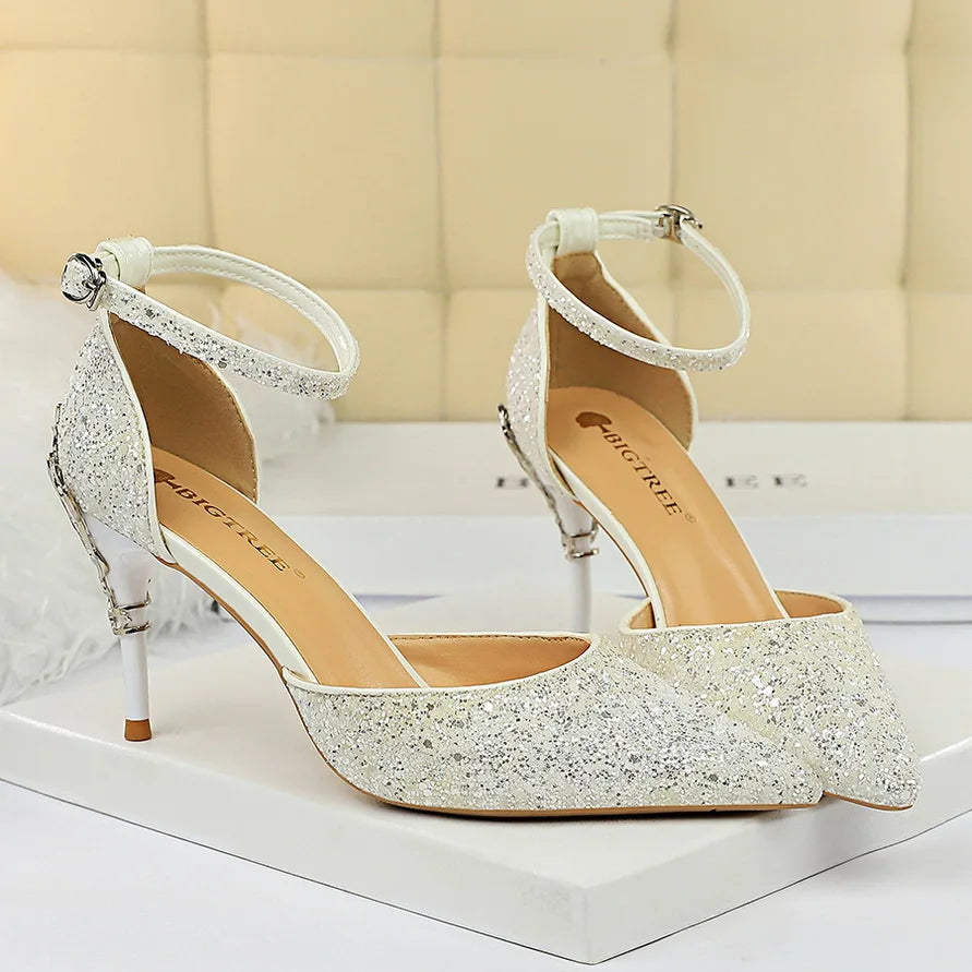 High Heels Bling Sandals Lady