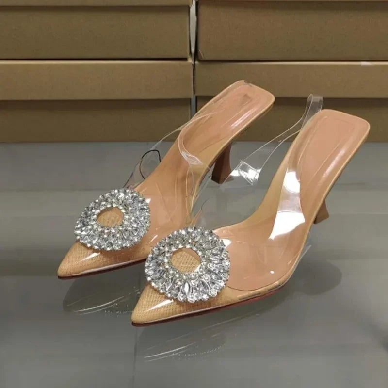 PVC Transparent High Heeled
