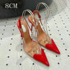 Pointy Peach Heart  Heel Shoes